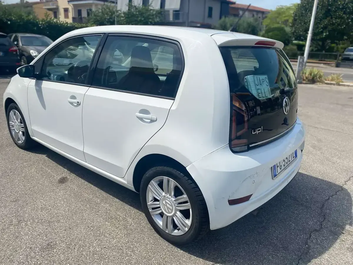 Usata VW up! Highline 90 CV (66 kW) 2017 Bianco Utilitaria