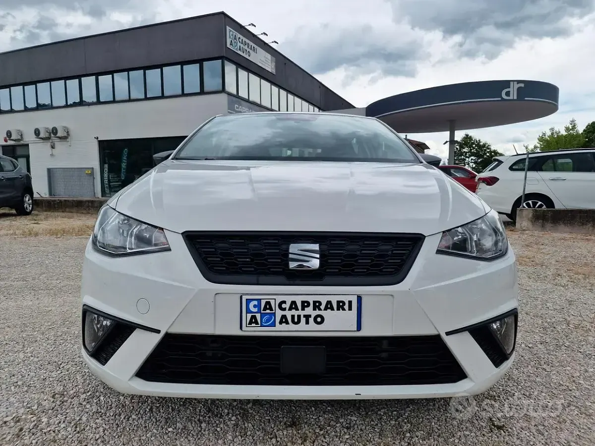 Usata Seat Ibiza Reference 90 CV (66 kW) 2019 Bianco Utilitaria