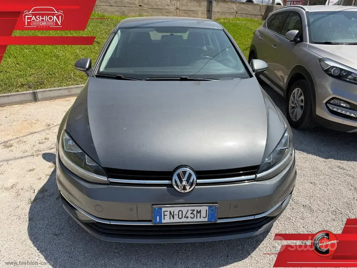 Usata VW Golf VII Sport 116 CV (85 kW) 2018 Grigio Berlina