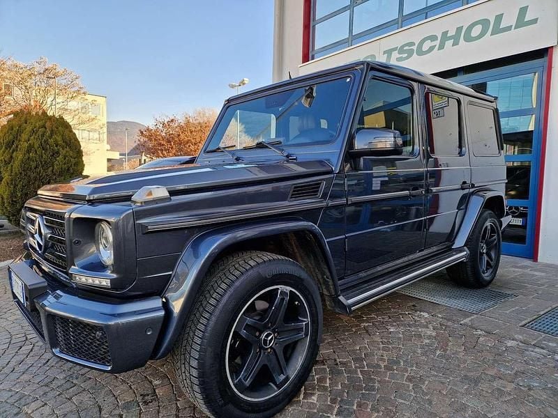 Usata Mercedes G350 AMG line 245 CV (180 kW) 2017 Tenoritgrau metallic SUV