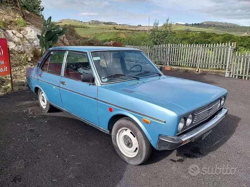 Usata Fiat 131 S 1970 Blu Berlina