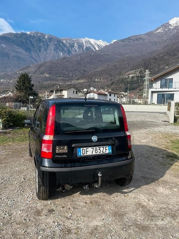 Usata Fiat Panda 54 CV (39 kW) 2007 Nero Utilitaria