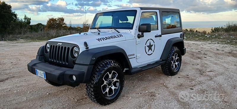 Usata Jeep Wrangler 2013 Bianco SUV