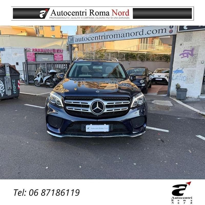Usata Mercedes GLS350 Premium 258 CV (189 kW) 2018 Blu/azzurro SUV