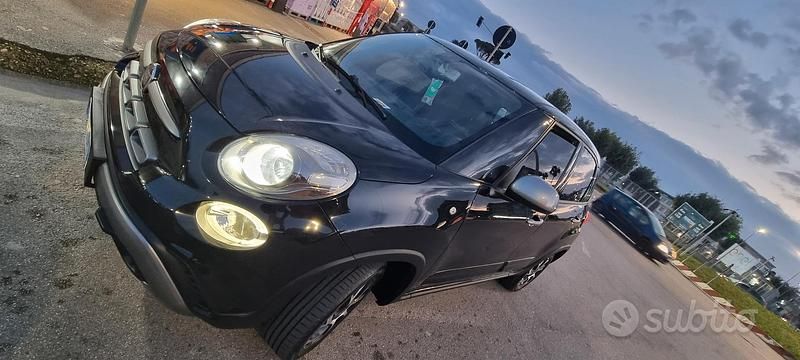 Usata Fiat 500L Cross 95 CV (69 kW) 2019 Nero Monovolume