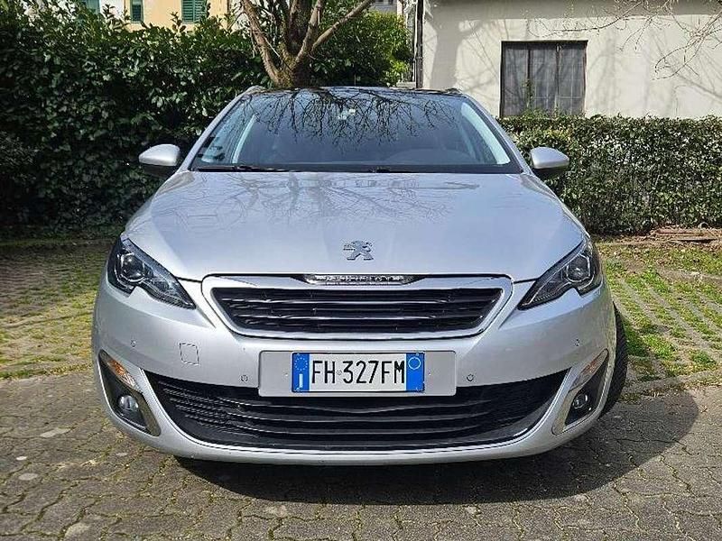 Usata Peugeot 308 SW Allure 120 CV (88 kW) 2017 Argento Station wagon