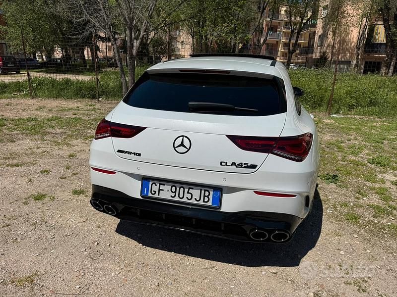 Usata Mercedes CLA200 150 CV (110 kW) 2021 Bianco Station wagon