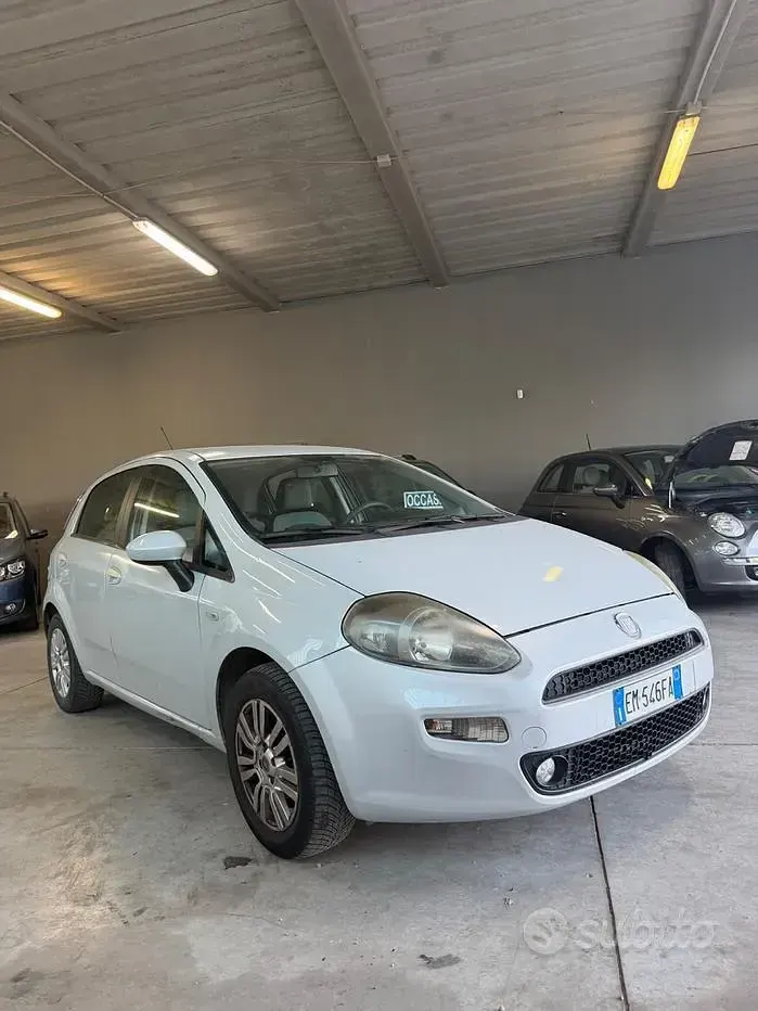 Usata Fiat Punto Evo Dynamic 77 CV (56 kW) 2012 Grigio Utilitaria