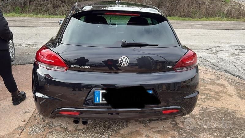 Begagnad VW Scirocco R-line 122 HK (89 kW) 2014 Svart Sportkupé