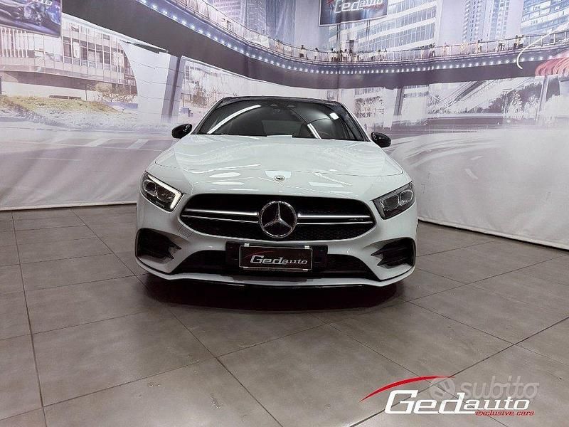 Usata Mercedes A35 AMG Premium Plus 306 CV (225 kW) 2020 Bianco Berlina