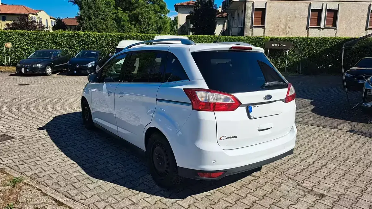 Gebraucht Ford C-MAX Titanium 116 PS (85 kW) 2011 Weiß Van / Kleinbus