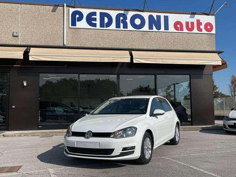 Usata VW Golf VII Trendline 85 CV (62 kW) 2016 Bianco Berlina
