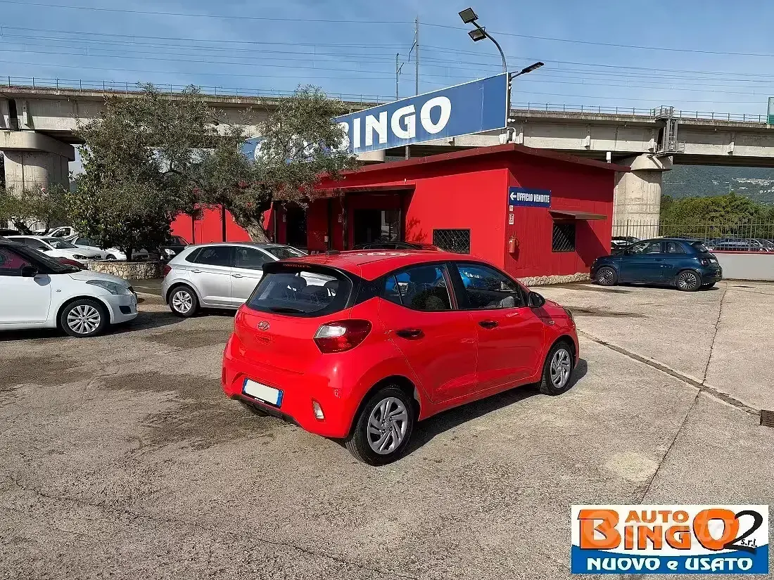 Usata Hyundai i10 Advanced 67 CV (49 kW) 2020 Rosso Utilitaria