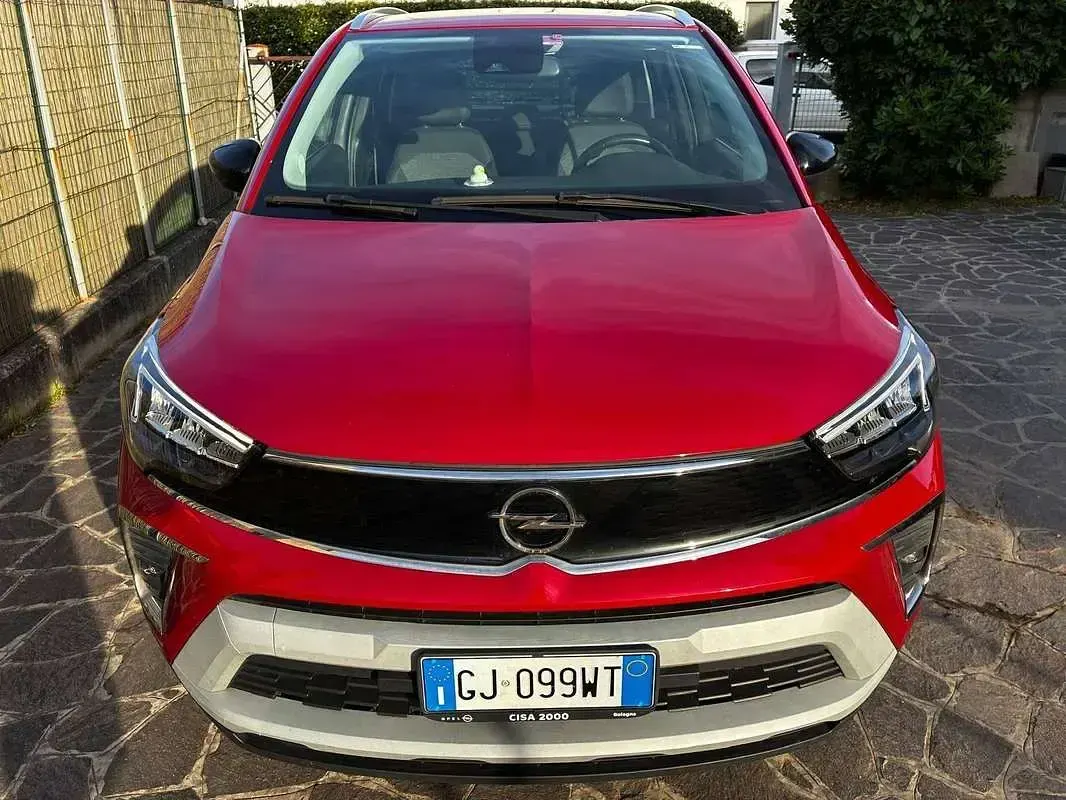 Usata Opel Crossland Elegance 120 CV (88 kW) 2022 Rosso SUV