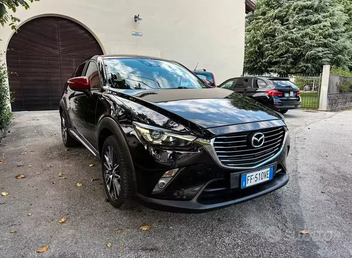 Usata Mazda CX-3 105 CV (77 kW) 2016 Nero SUV