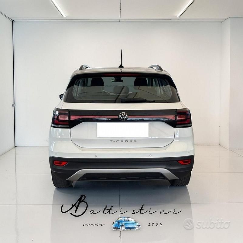 Usata VW T-Cross Style 95 CV (69 kW) 2022 Bianco SUV