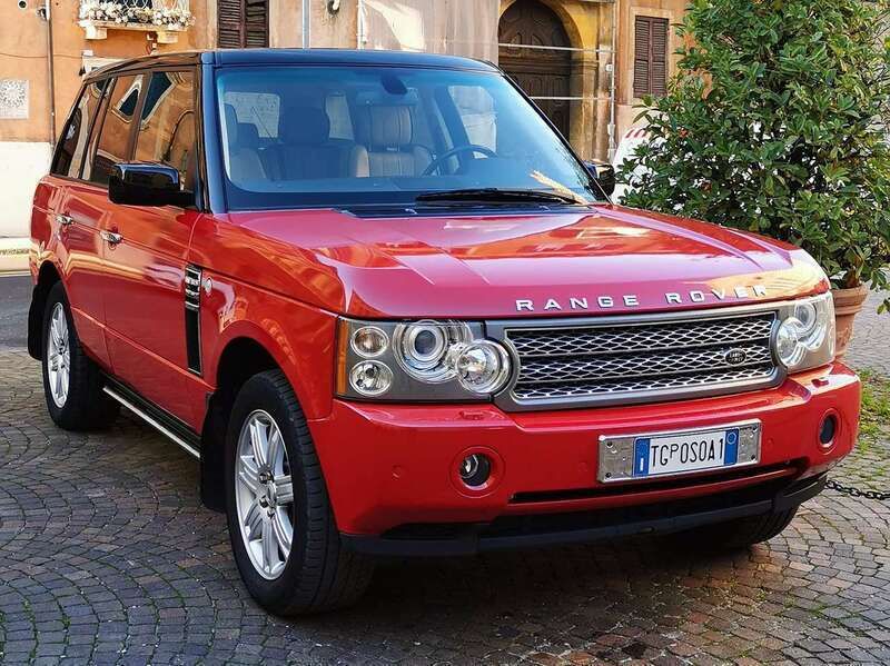 Usata Land Rover Range Rover HSE 272 CV (200 kW) 2008 Rosso SUV