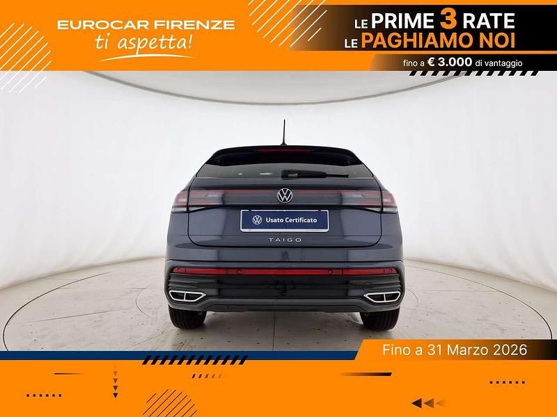 Usata VW Taigo R-line 116 CV (85 kW) 2024 Smoky grey metallizzato SUV