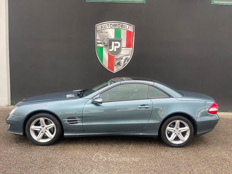 Usata Mercedes SL350 272 CV (200 kW) 2007 Grigio Cabrio