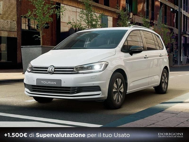 Usata VW Touran Edition 150 CV (110 kW) 2025 0q pure white Monovolume