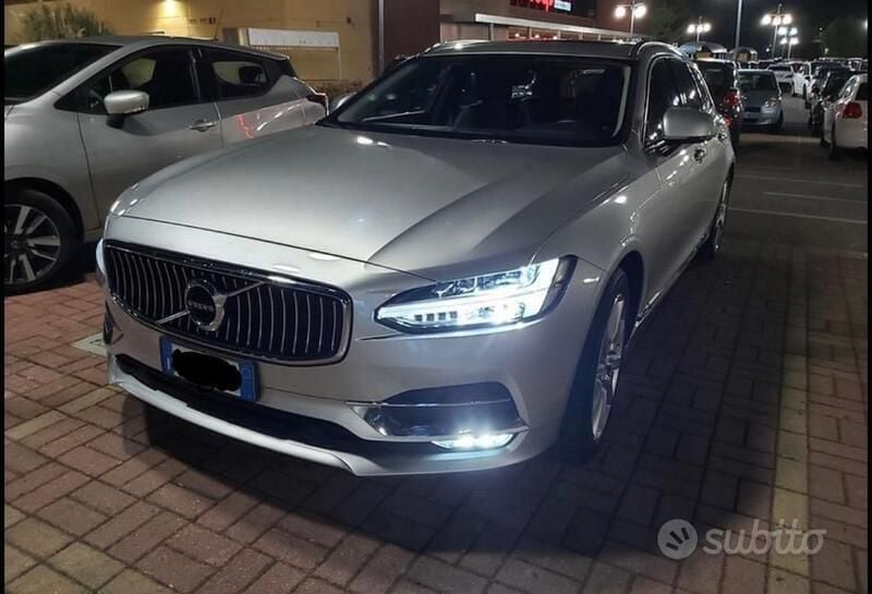 Usata Volvo V90 Inscription 150 CV (110 kW) 2017 Grigio Station wagon