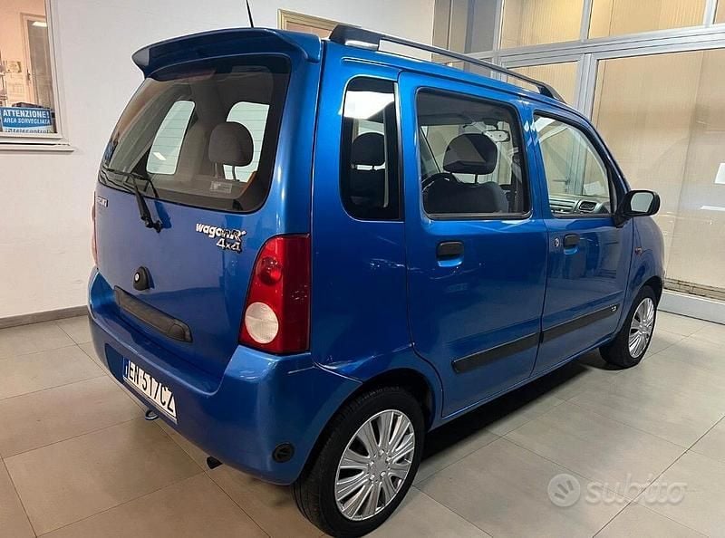 Usata Suzuki Wagon R+ GL 76 CV (55 kW) 2003 Blu Station wagon