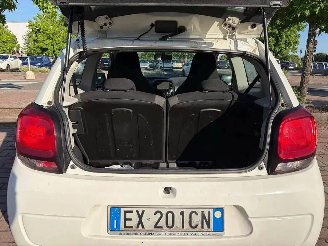 Usata Citroën C1 Live 69 CV (50 kW) 2014 Bianco Utilitaria