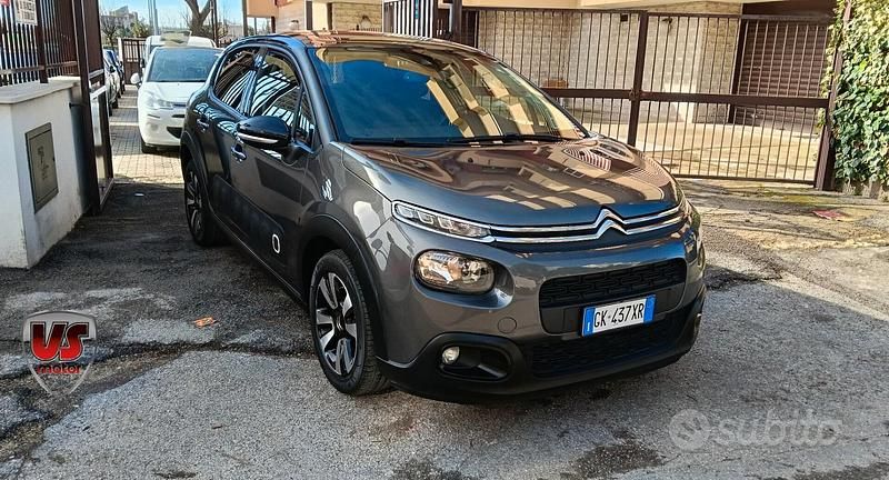 Usata Citroën C3 Shine 83 CV (61 kW) 2019 Grigio Berlina