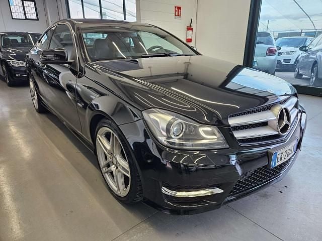 Usata Mercedes C250 Executive 204 CV (150 kW) 2012 Nero Coupé