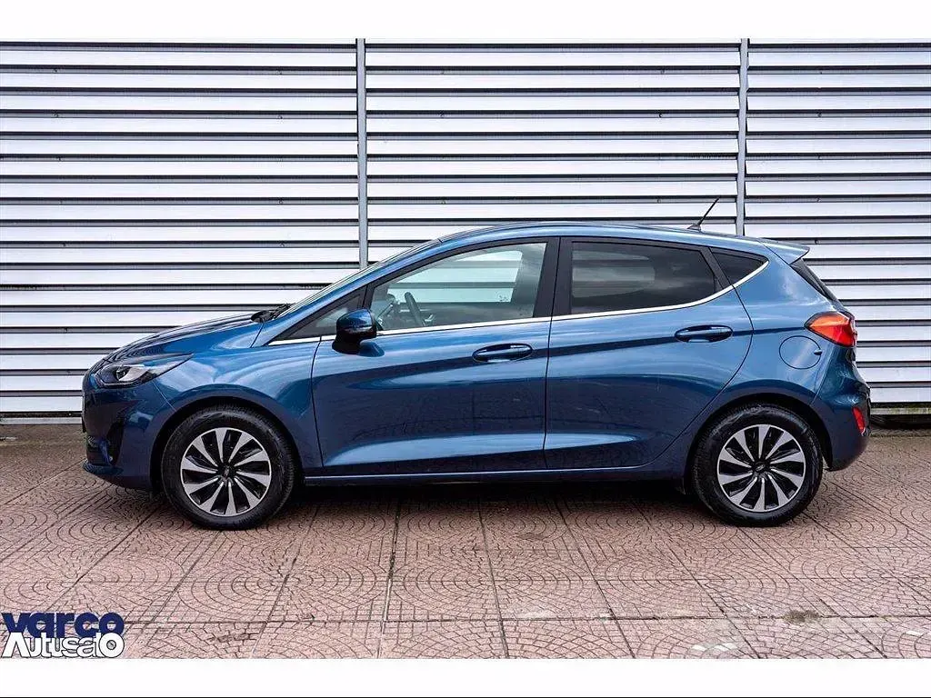 Usata Ford Fiesta Titanium 125 CV (91 kW) 2022 Blu Utilitaria