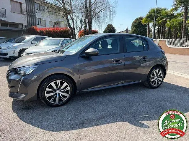 Usata Peugeot 208 Allure 101 CV (74 kW) 2019 Grigio Utilitaria