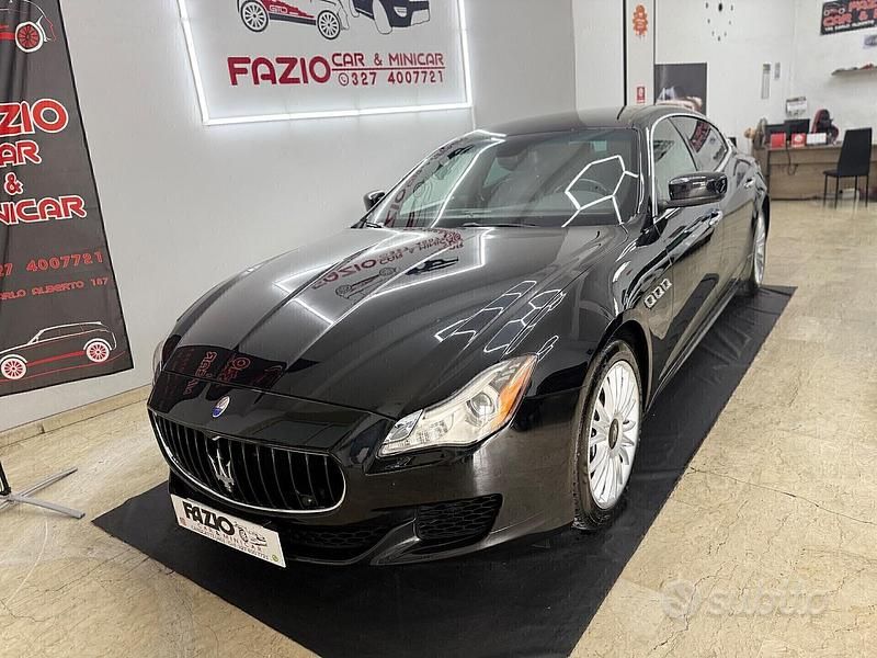 Usata Maserati Quattroporte 275 CV (202 kW) 2014 Nero Berlina