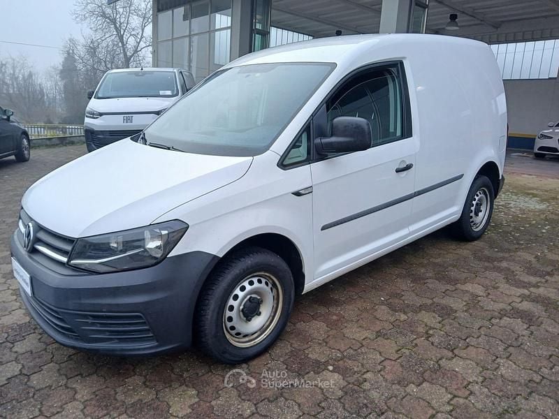 Usata VW Caddy 102 CV (75 kW) 2018 Bianco Monovolume
