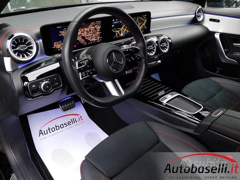 Usata Mercedes CLA180 Advanced Plus 116 CV (85 kW) 2023 Nero metallizato Berlina