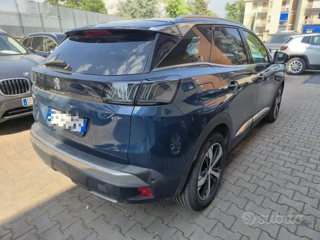 Usata Peugeot 3008 GT 131 CV (96 kW) 2021 Blu SUV