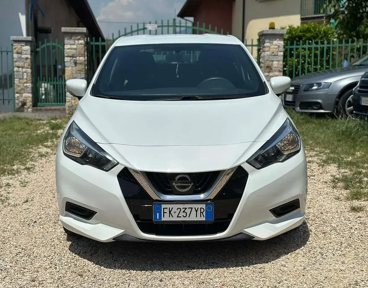 Usata Nissan Micra Acenta 90 CV (66 kW) 2017 Bianco Utilitaria