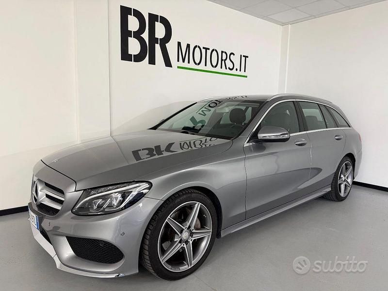 Usata Mercedes C220 Premium 170 CV (125 kW) 2016 Antracite Station wagon