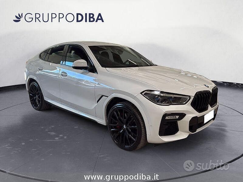 Usata BMW X6 M Sport 340 CV (250 kW) 2021 Bianco SUV