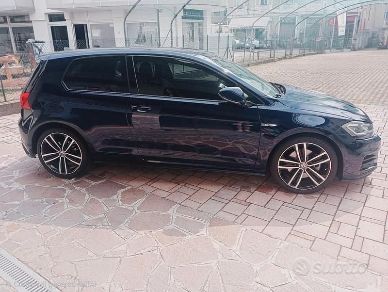 Usata VW Golf VII GTD 2018 Blu Berlina