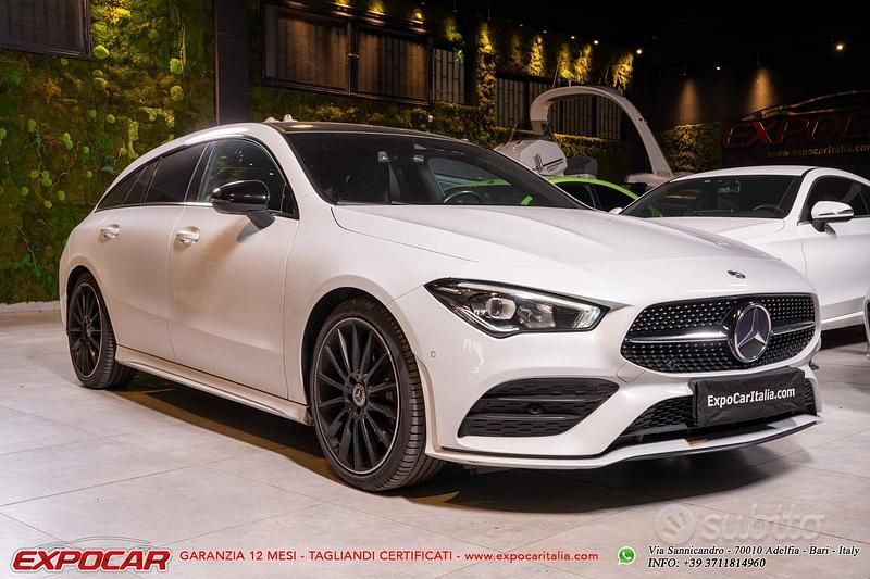 Usata Mercedes CLA220 190 CV (139 kW) 2020 Bianco Berlina