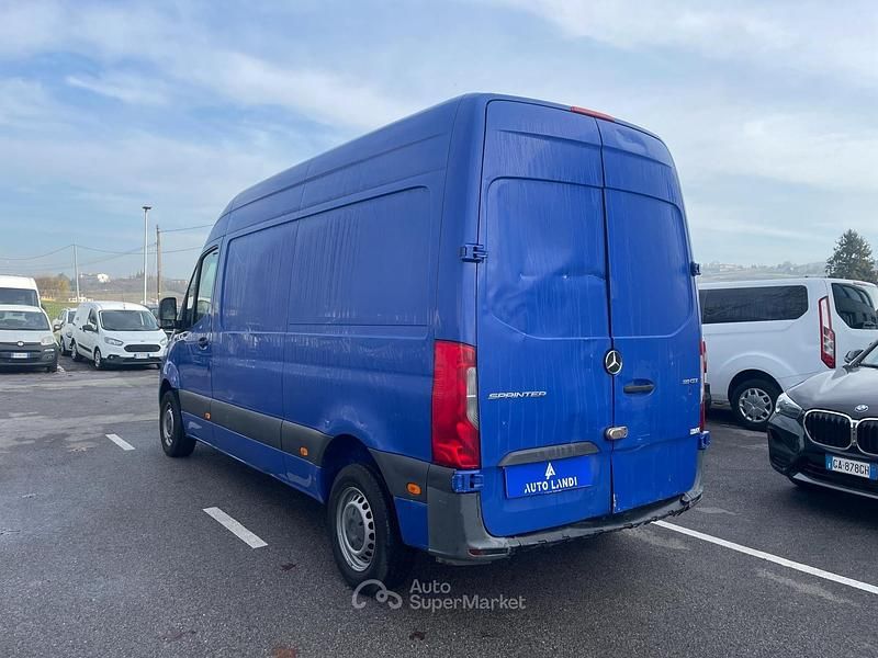 Usata Mercedes Sprinter Business 114 CV (83 kW) 2018 Blu Furgone