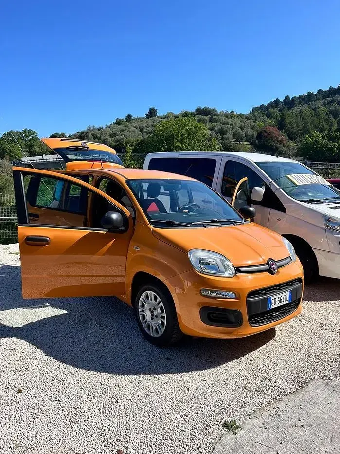 Usata Fiat Panda Easy 85 CV (62 kW) 2020 Arancione Utilitaria
