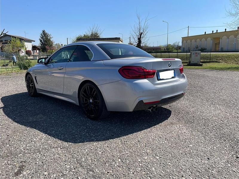 Usata BMW 430 Cabriolet Efficient Dynamics 252 CV (185 kW) 2017 Grigio Cabrio