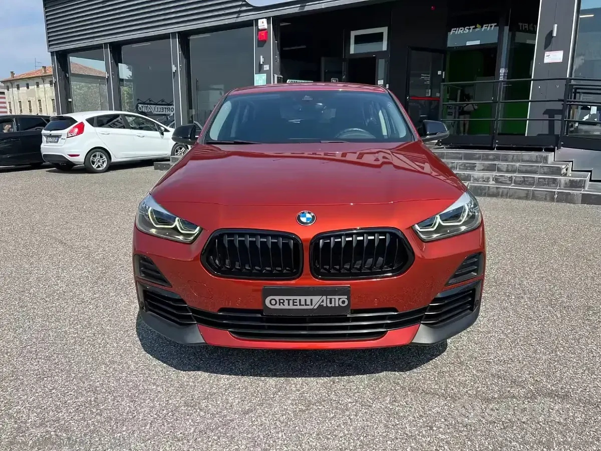 Usata BMW X2 Efficient Dynamics 150 CV (110 kW) 2021 Arancione SUV