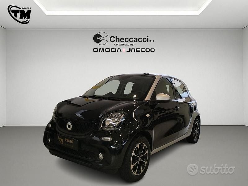 Usata Smart ForFour Passion 71 CV (52 kW) 2016 Nero Utilitaria