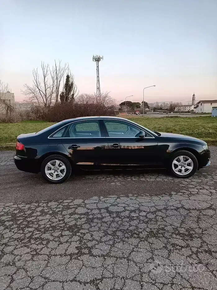 Usata Audi A4 140 CV (102 kW) 2008 Nero Berlina