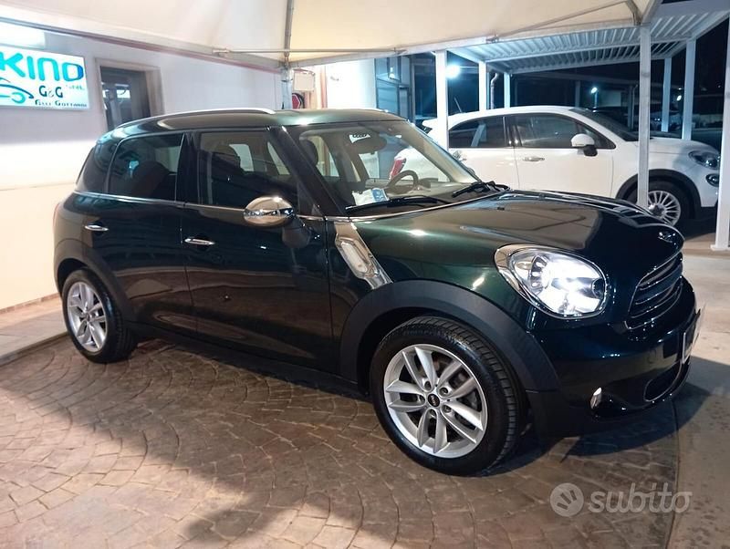 Usata Mini Cooper D Countryman 89 CV (65 kW) 2014 Verde SUV