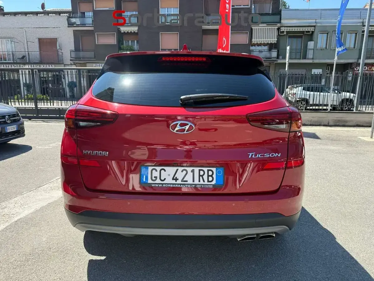 Usata Hyundai Tucson XPrime 136 CV (100 kW) 2021 Rosso SUV