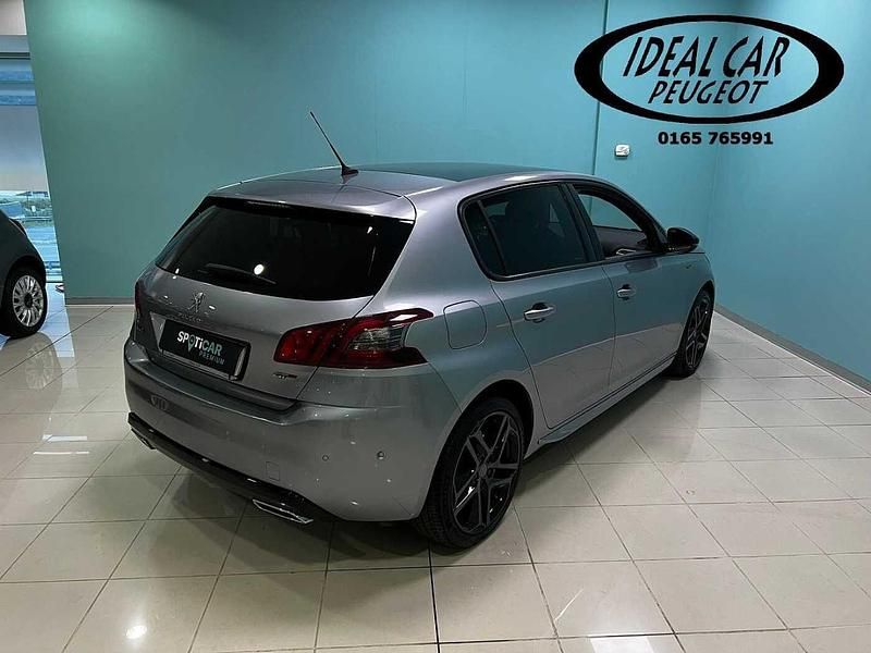 Usata Peugeot 308 GT-line 131 CV (96 kW) 2021 Grigio Berlina