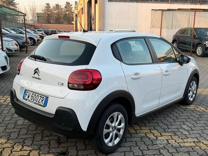 Usata Citroën C3 Feel 102 CV (75 kW) 2019 Bianco Utilitaria